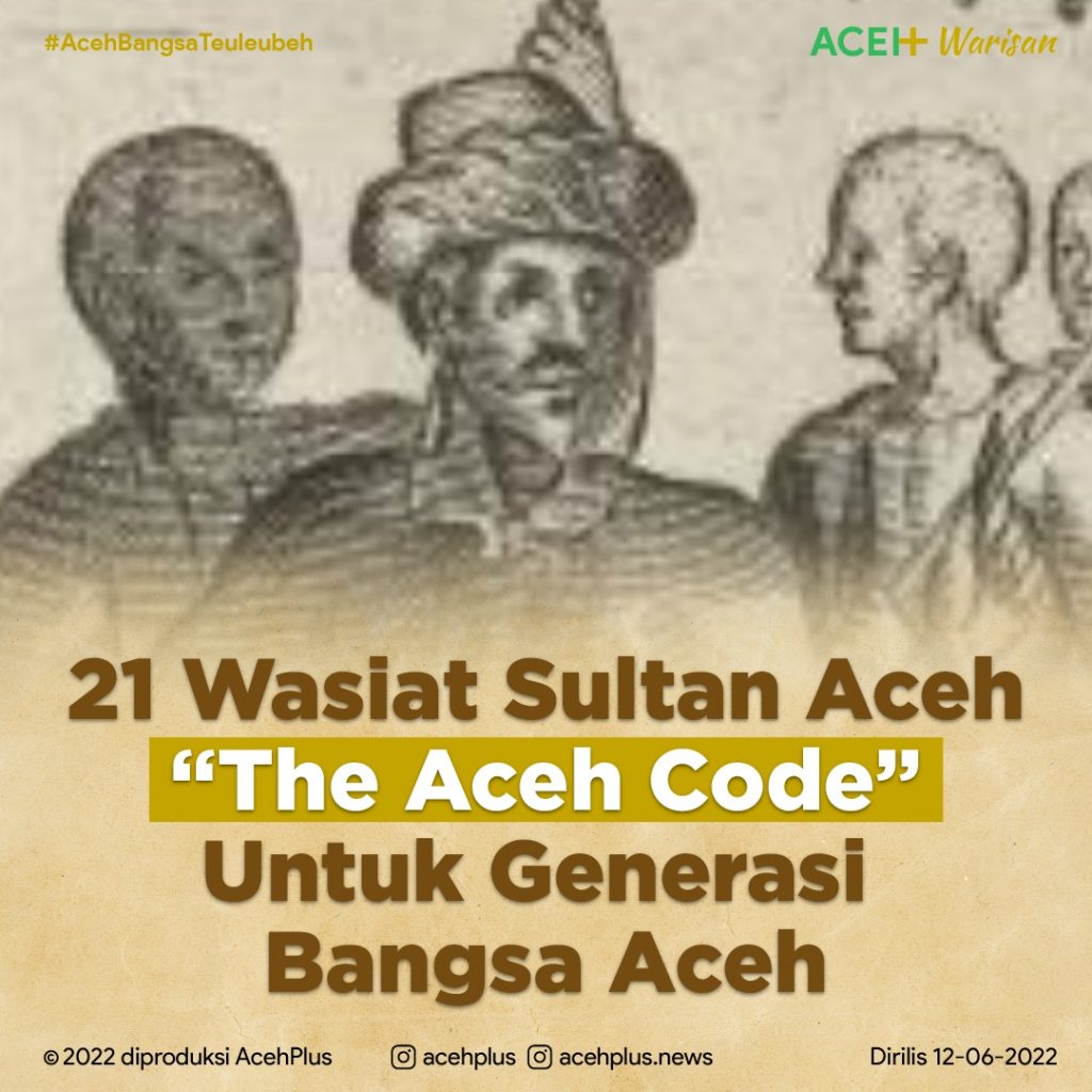 wasiat sultan aceh plus